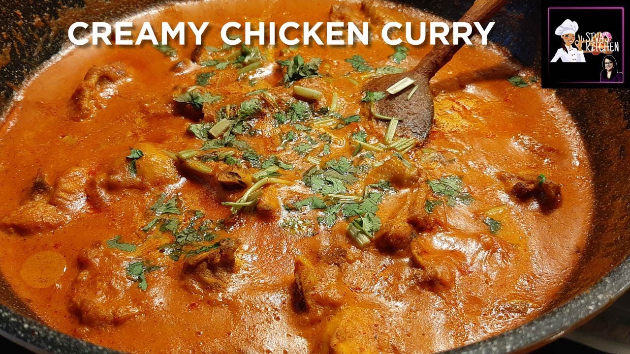 Creamy Chicken Curry ( English koli curry 😀) and Tumeric Rice combo