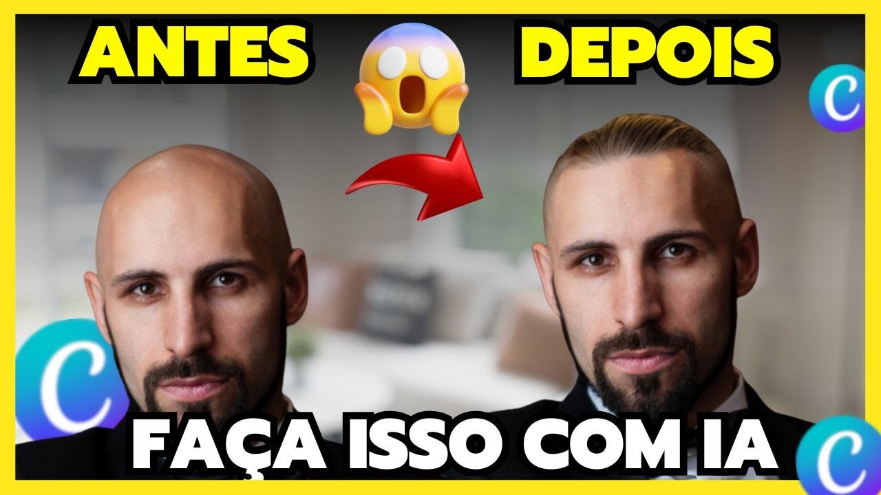 TUTORIAL R&Aacute;PIDO COMO MUDAR O CABELO SEM PHOTOSHOP | COMO TROCAR COR DO CABELO SEM PHOTOSHOP COM IA