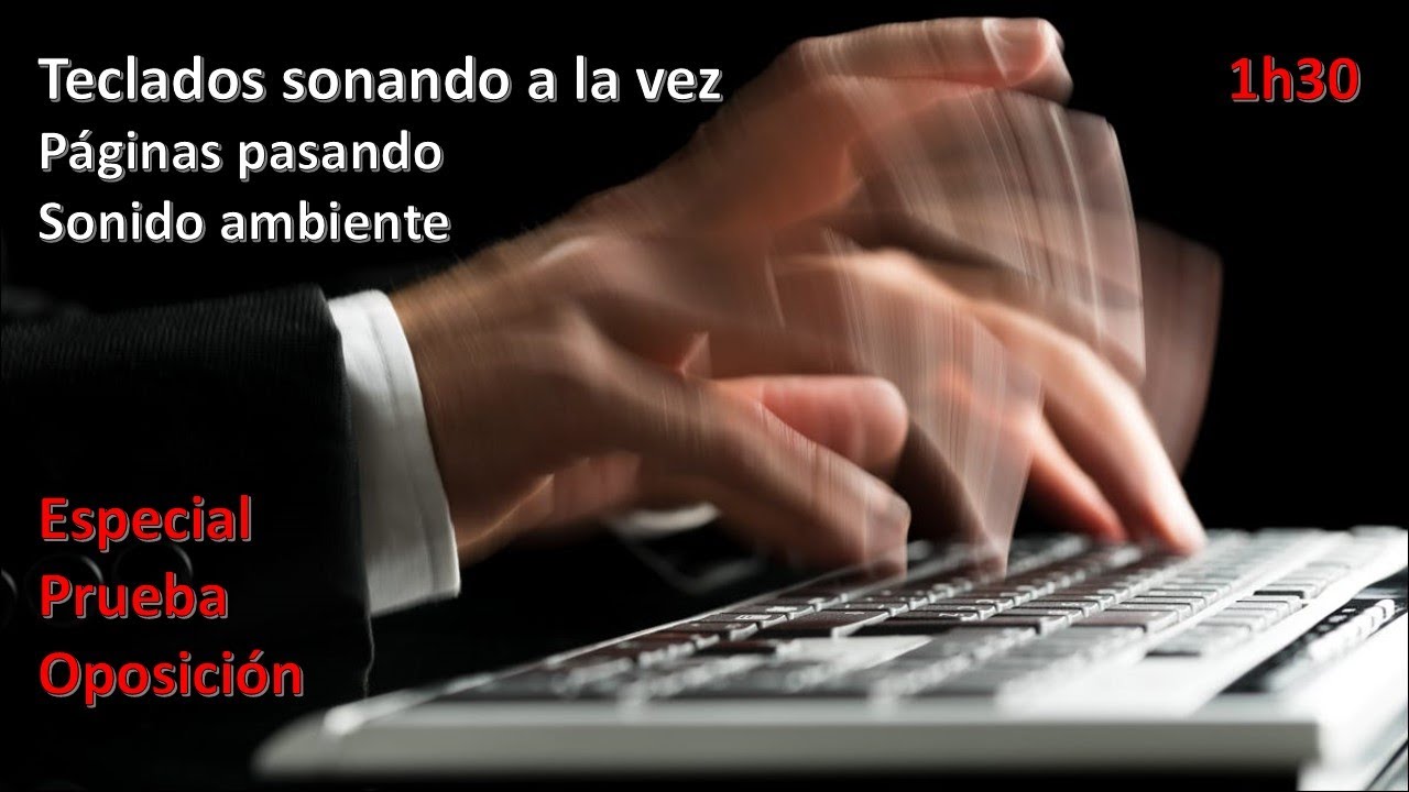 Múltiples teclados sonando simultáneamente 💢 Especial oposiciones 💢 1h 30 minutos 🕐