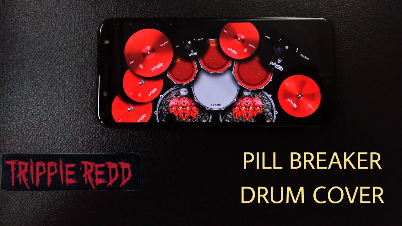 Trippie Redd, Travis Barker, Machine Gun Kelly, blackbear - PILL BREAKER Drum Cover
