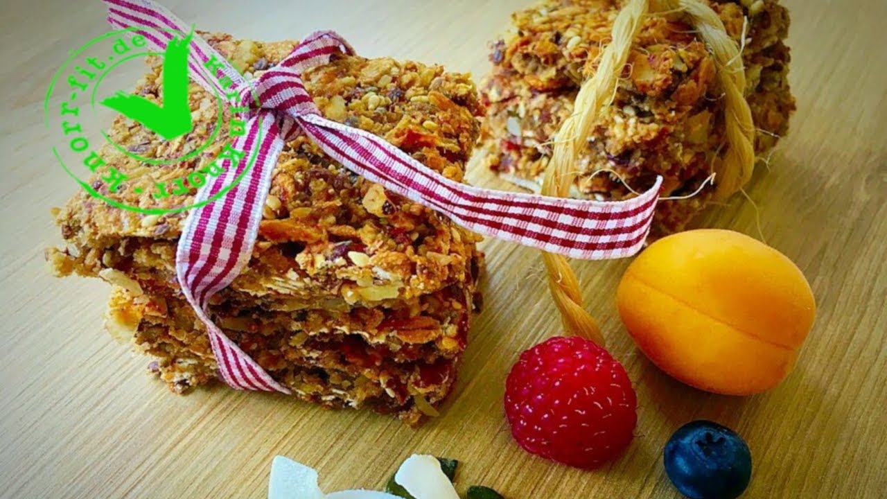MÜSLIRIEGEL SELBERMACHEN I Gesundes Frühstück I Zuckerfrei I Karin Knorr Ernährungstraining