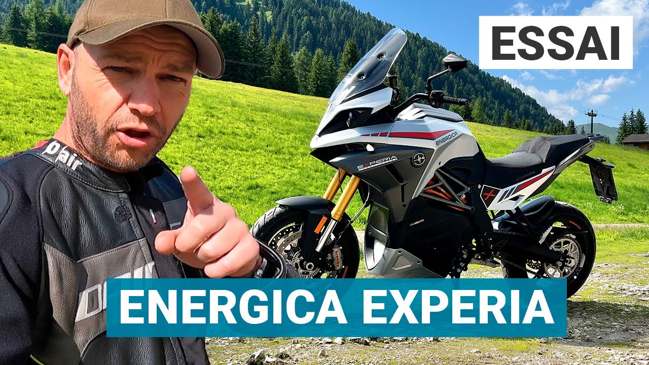 Essai Energica Experia : la 1ere moto trail routière 100% électrique !