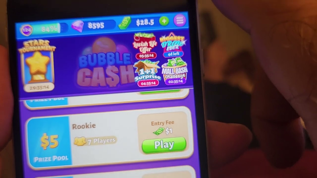 Bubble Cash game scam