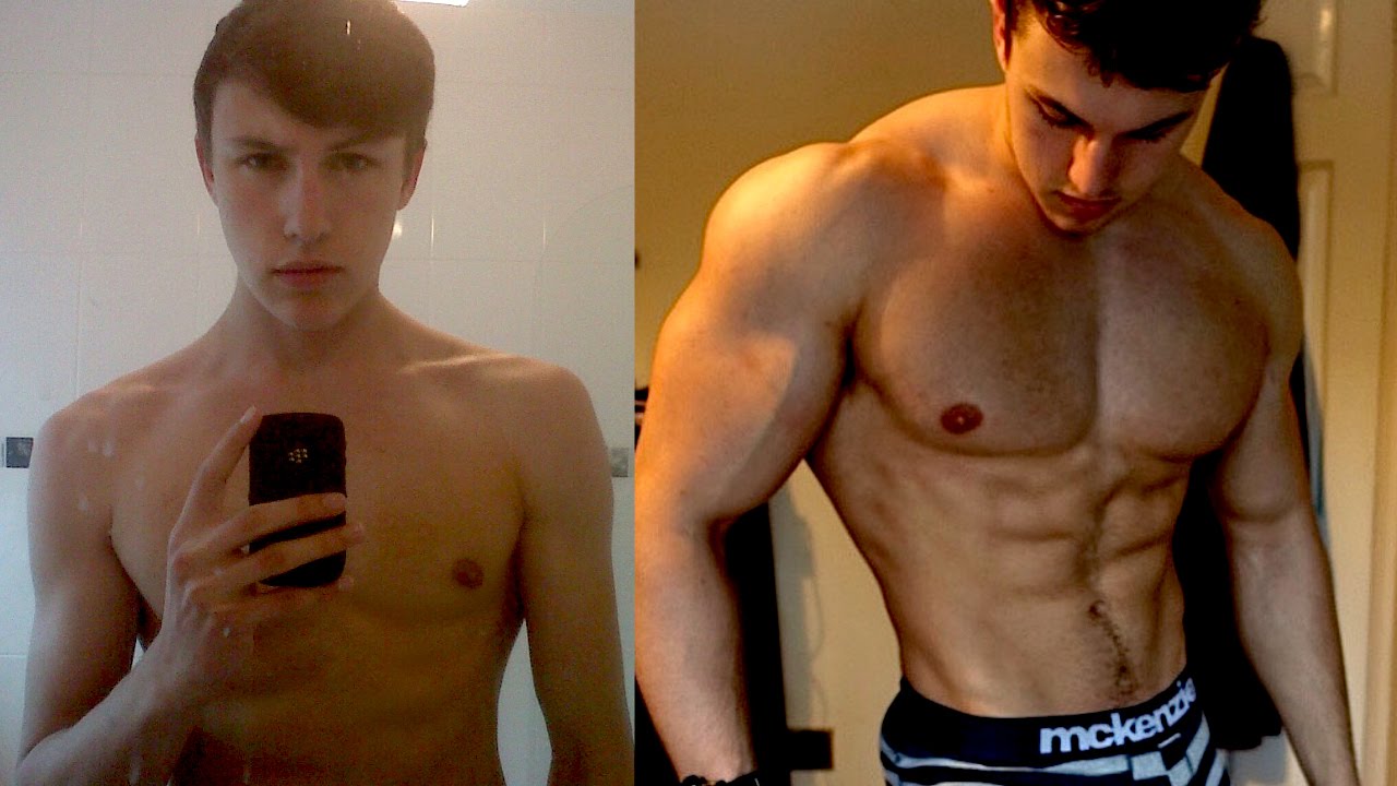 Brandon Harding 3 Year Natural Transformation 15-18