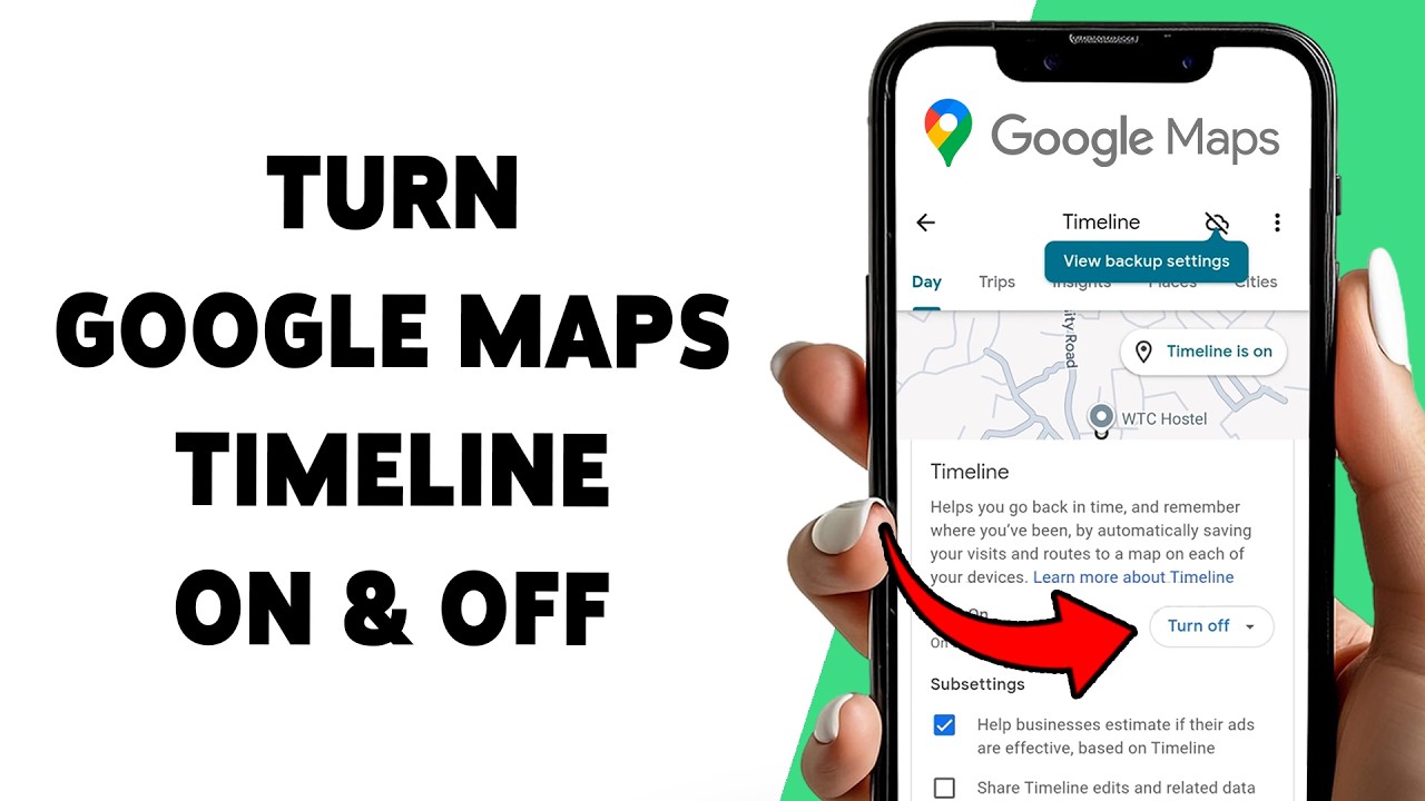 Как включить и выключить временную шкалу Google Maps | Управление историей местоположений Google ...