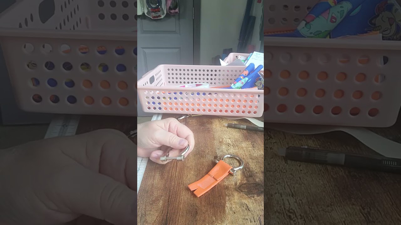 Clever way to hide strap ends
