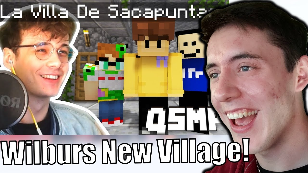 Watching Wilbur Create a New Village on the QSMP!