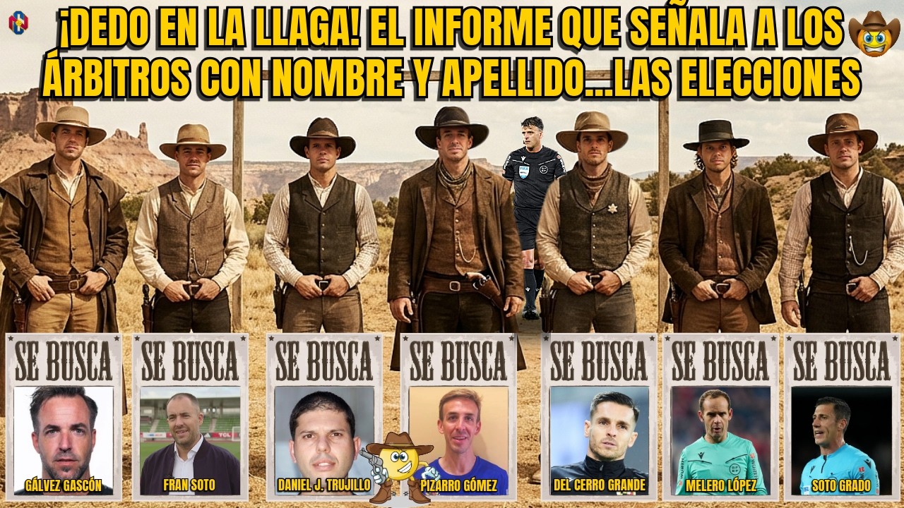 ¡DEDO EN LA LLAGA! EL INFORME QUE SEÑALA A LOS ÁRBITROS CON NOMBRE Y APELLIDOS...ELECCIONES BARÇA