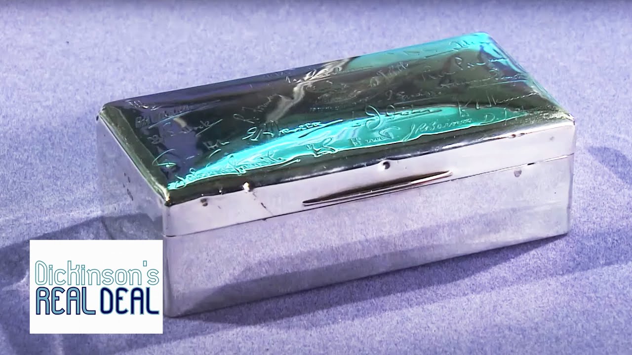 1930s Silver Box for Military Collectors | Dickinson's Real Deal | HomeStyle