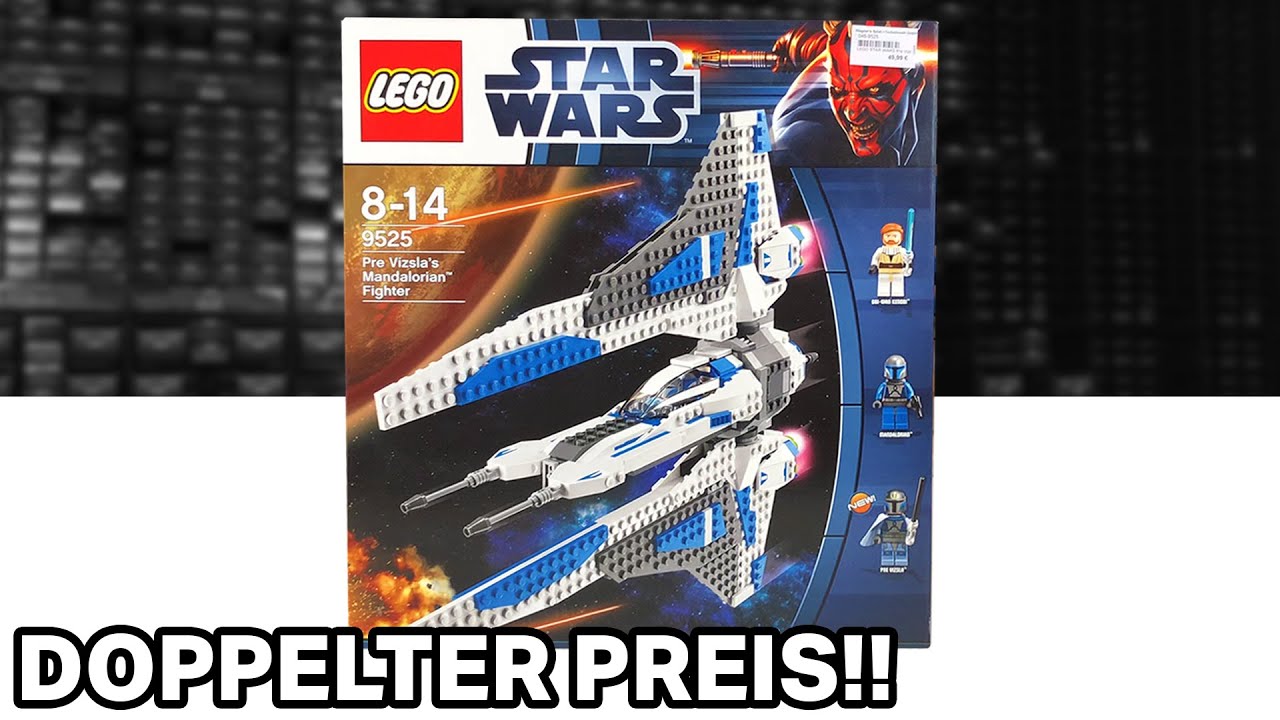 Preis wegen Figuren VERDOPPELT... 😱  Lego Star Wars 9525 Pre Viszla's Mandalorian Fighter Review