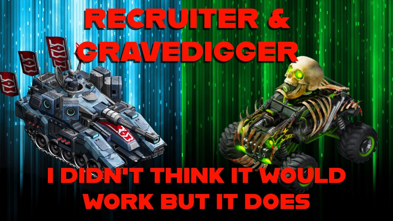 War Commander - Recruiter & Gravedigger Combo (The Correct Video)