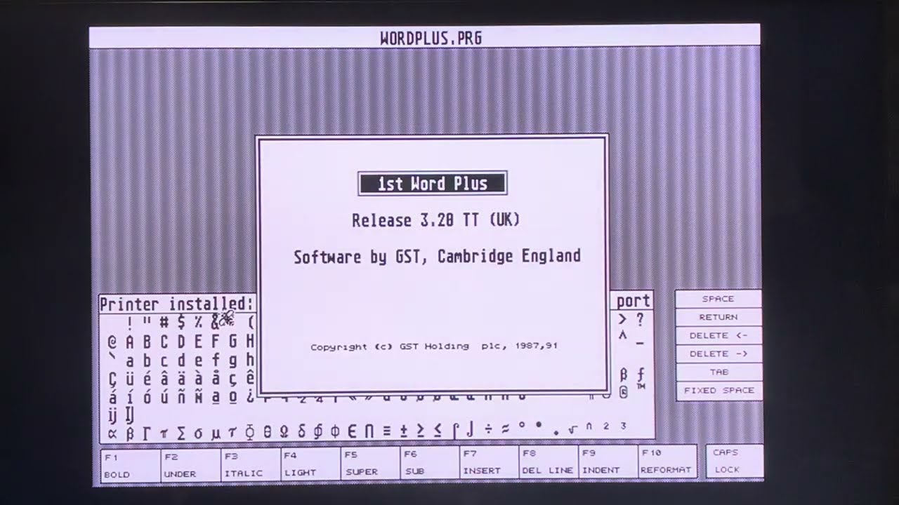Atari ST jako maszyna biurowa