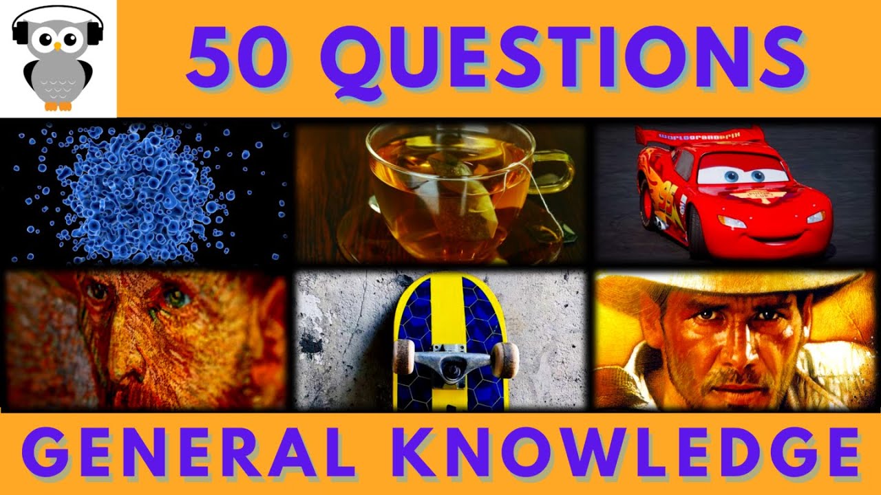 General Knowledge Quiz Trivia #97 | Virus, Tea, Steve McQueen, Van Gogh Painting, Indiana Jones