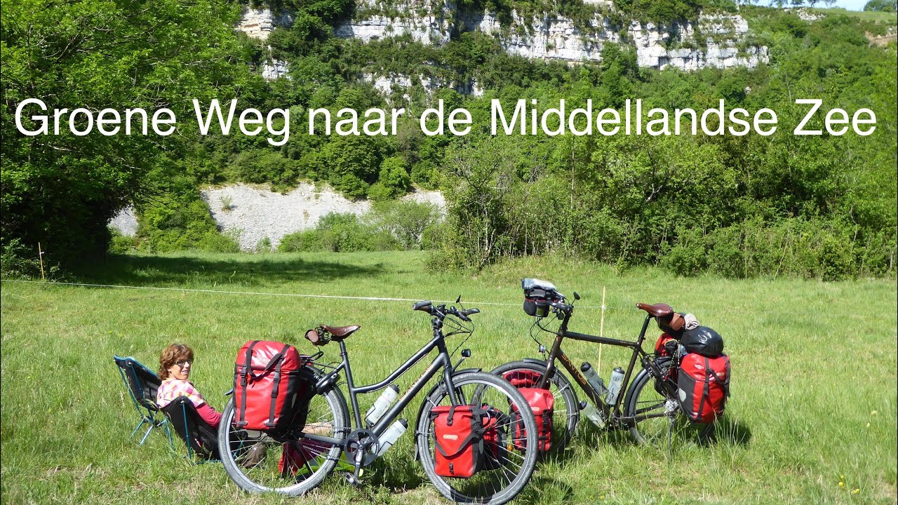 Groene weg naar de Middellandse zee /Fietsvakantie/Cycle tour / la france un velo / Europafietsers