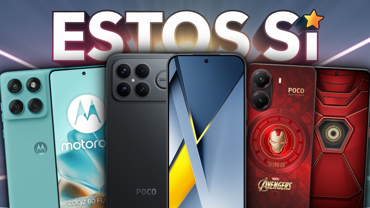 Top 7 MEJORES telefonos celulares CALIDAD-PRECIO para COMPRAR