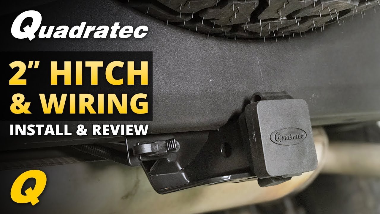 Jeep Wrangler Hitch & Trailer Wiring Harness Install & Review for 2007-2018 JK
