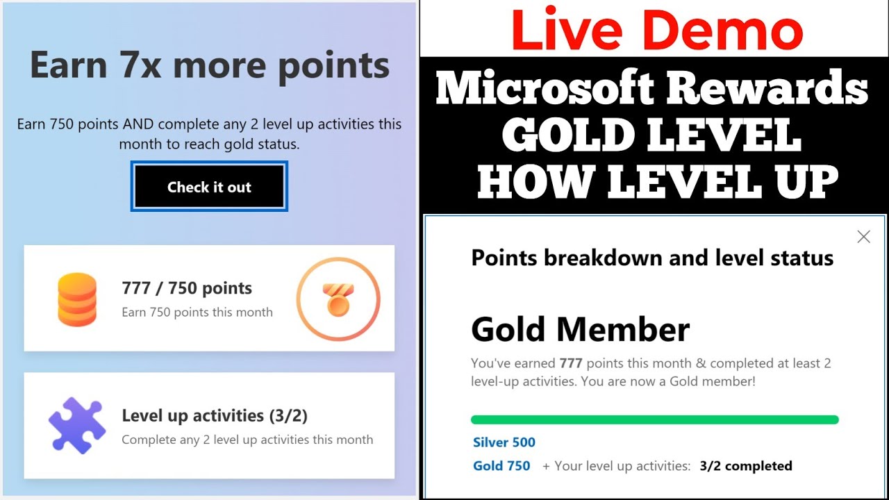 Microsoft Rewards Level up activities how to complete tamil 2025 | Microsoft rewards gold member 