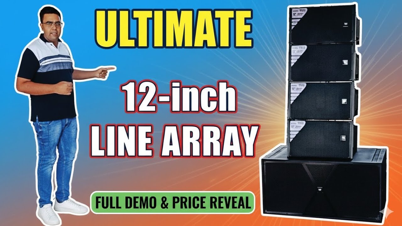 Line Array System | Details & Price | Testing & Review