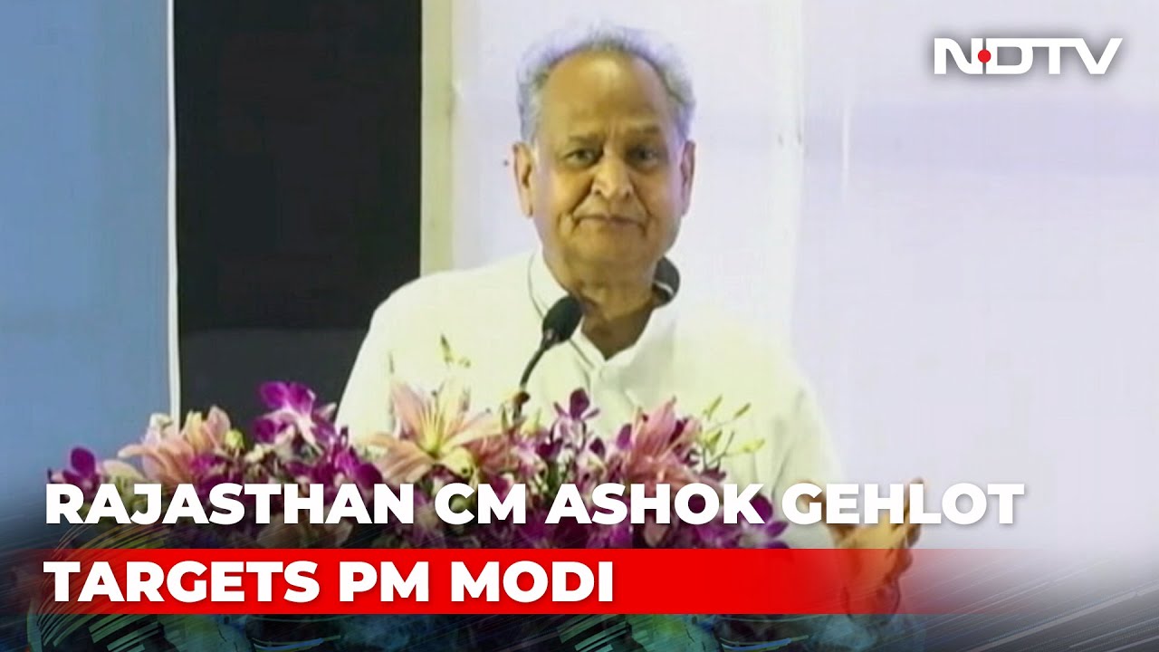 Law Minister Present, Ashok Gehlot Makes Sharp Comments On Judiciary, PM