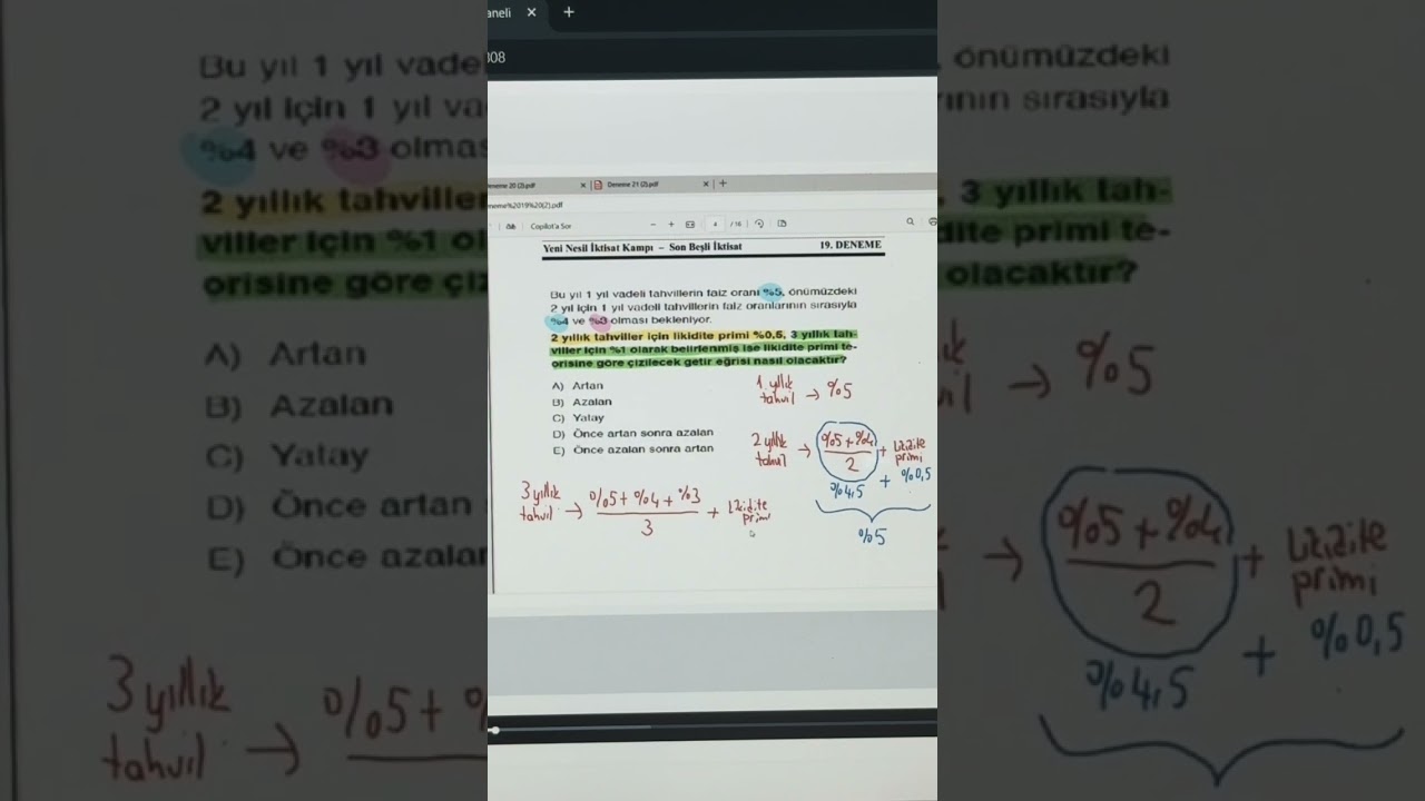 KPSS A - 2025 - - Hasan &Ccedil;ETİN Hocamızın 30+ İktisat Kampında Benzerini &Ccedil;&ouml;zd&uuml;ğ&uuml; Soru