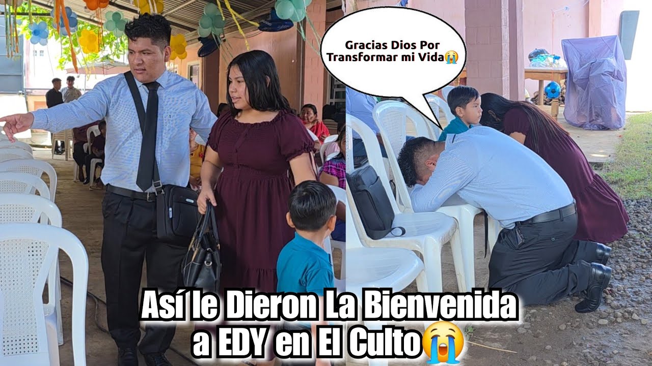 Así le Dieron La Bienvenida a EDY y DAYSI en la Acción de Gracias a Dios🙏 Empezaron a Llorar💔😭
