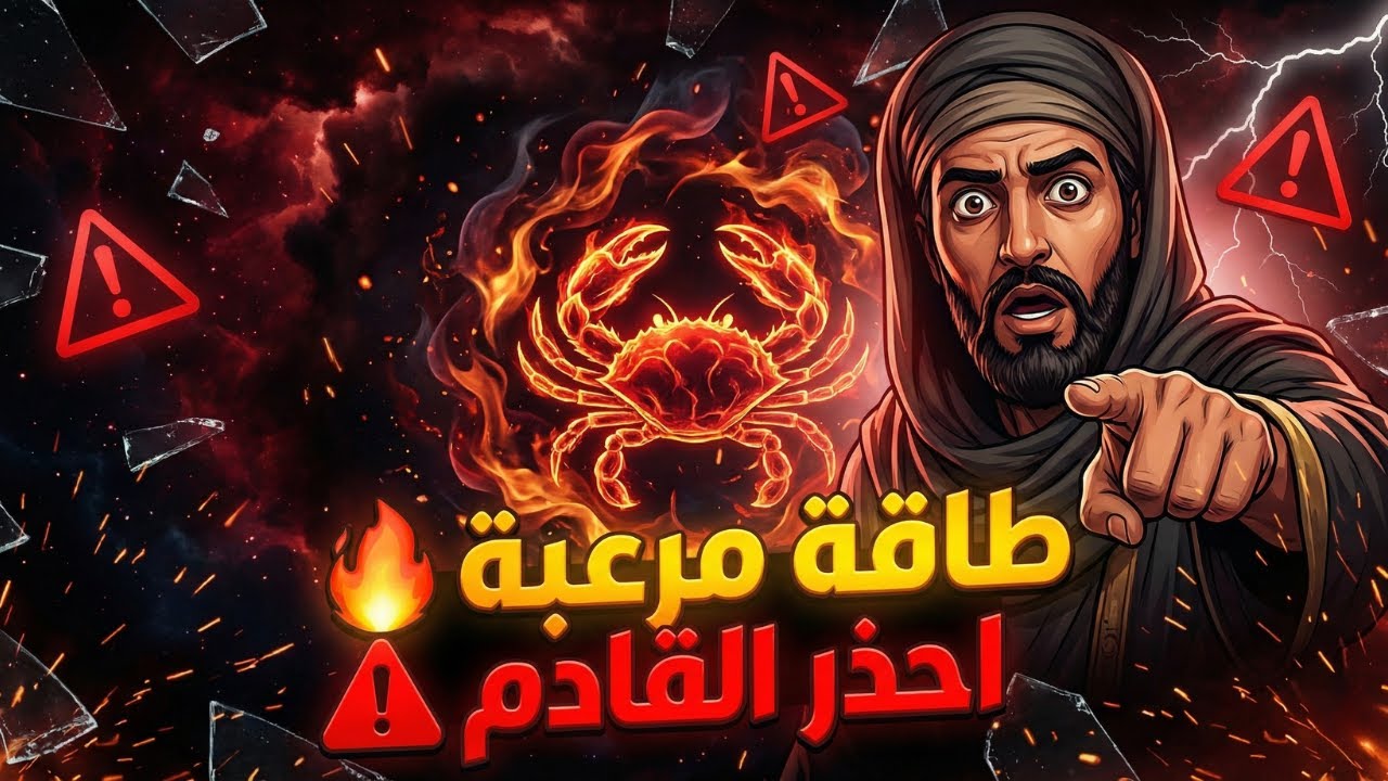 برج السرطان 🦀 طاقه رهيبه جدا 🔥هتحرق الاخضر واليابس 🧐 احذر ❓ اخبار مرعبه هتظهر فجاه مفيش غيري يعرفها 