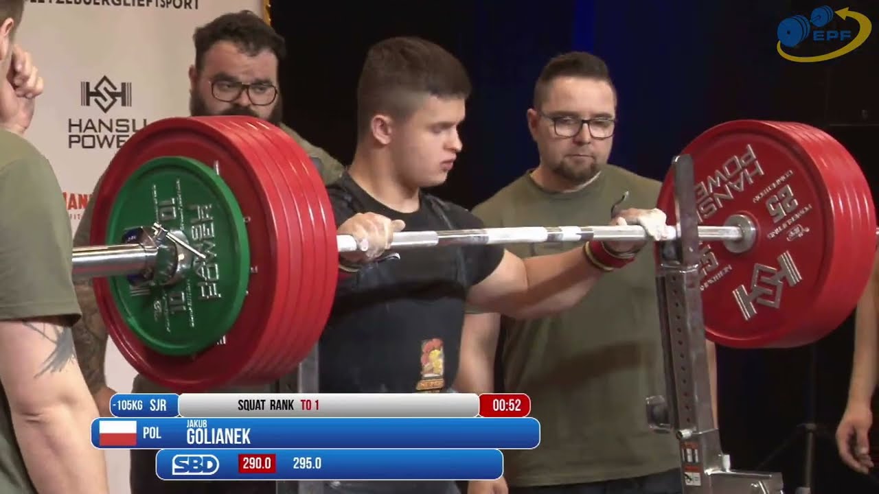 Men SJr 93-120+kg &  Men Jr 59-66kg - European Equipped Powerlifting Championships 2024