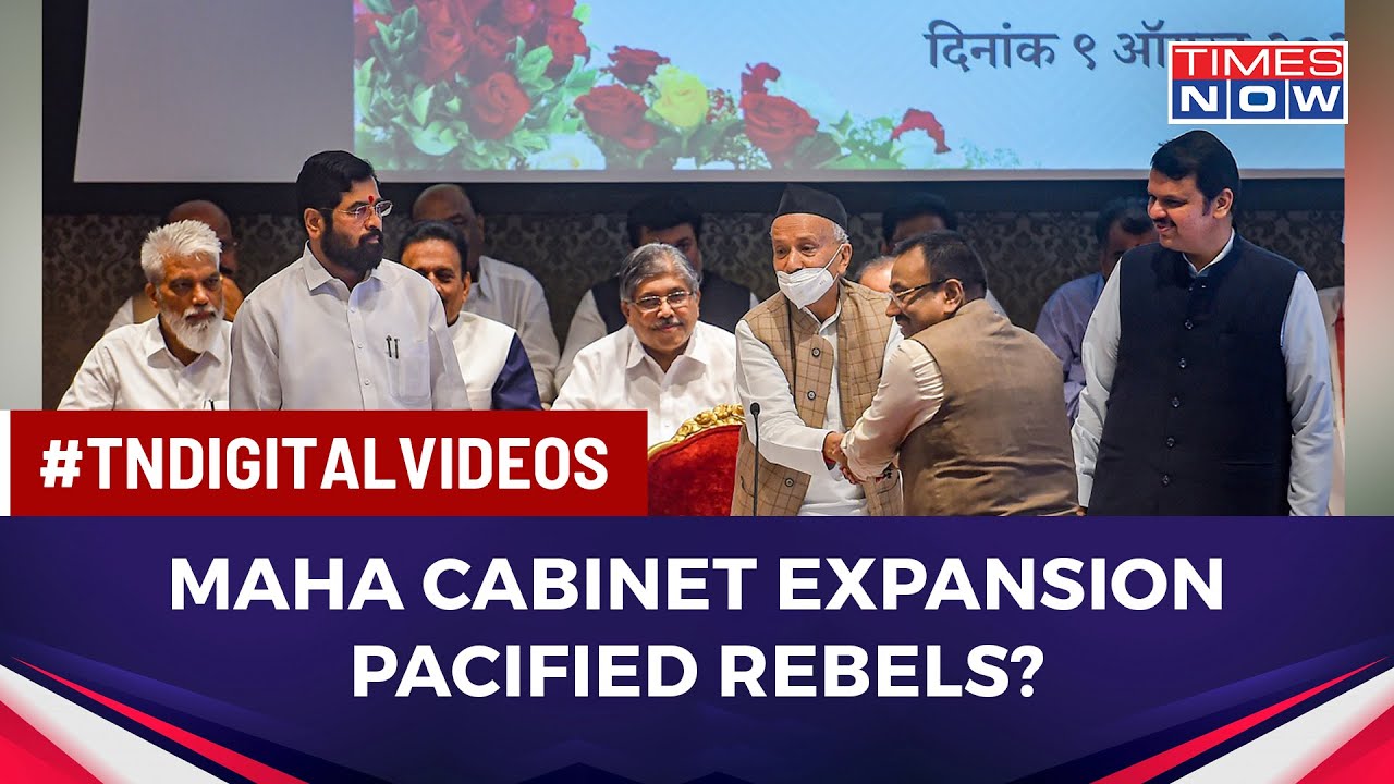 Maha Cabinet Expansion: 18 Ministers Take Oath, CM Shinde Placated Rebels?