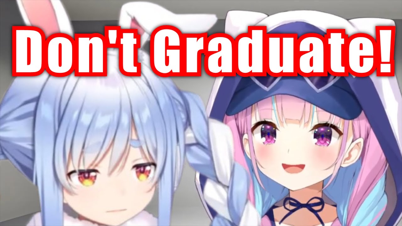 Pekora Directly Tells Aqua To Not Graduate...【Hololive/Usada Pekora/Minato Aqua】