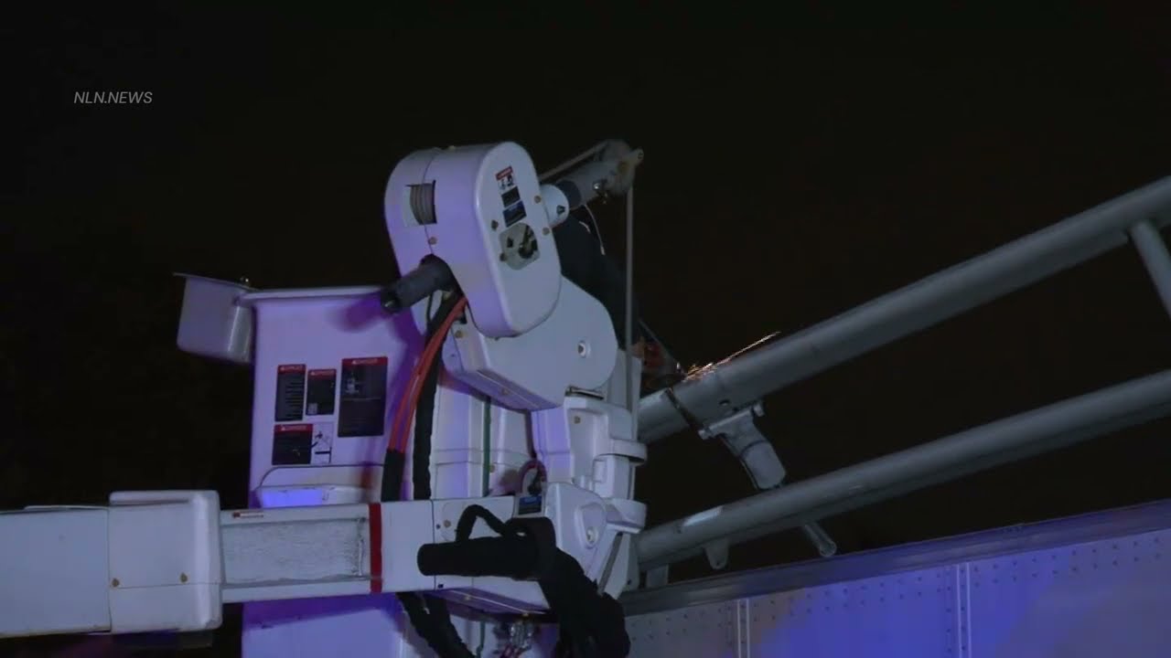 Late-Night Crash: Semi Truck Takes Out Light Pole and Traffic Signal in Worcester