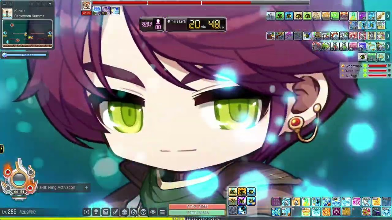 Chaos Kalos Trio | Kronos | Hoyoung, Lynn, Bow Master(POV) | MapleStory