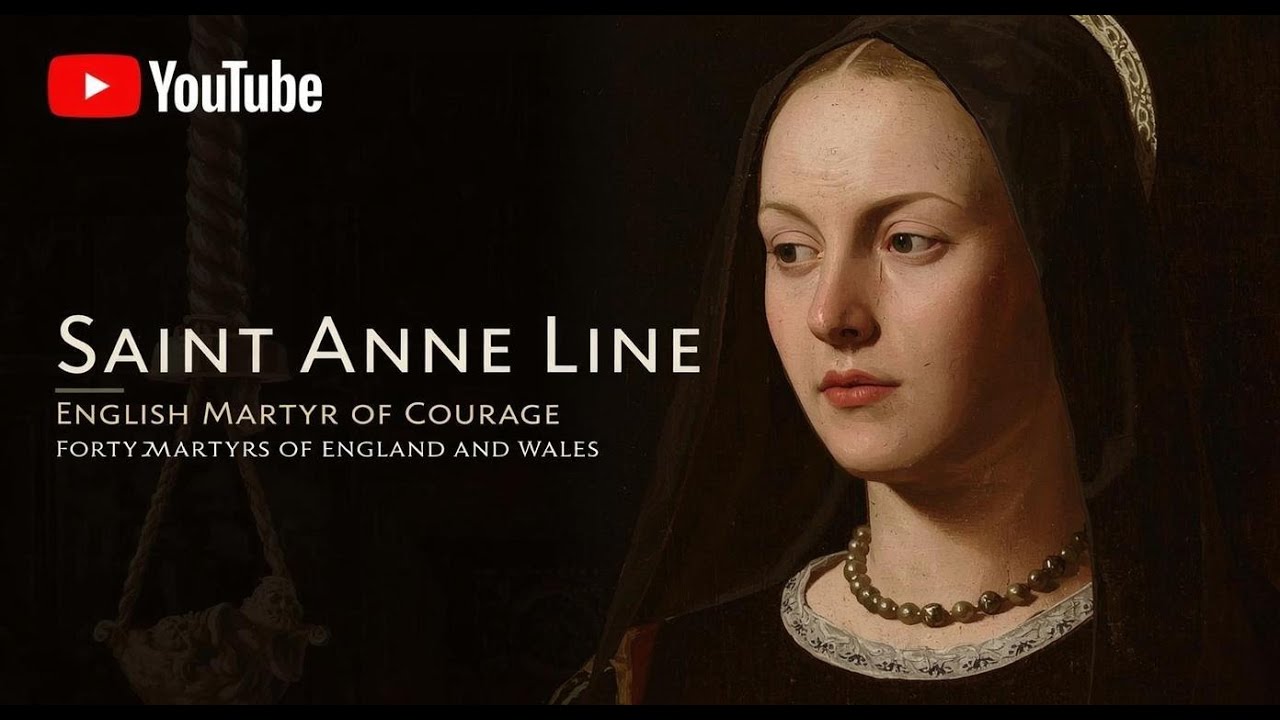 Saint Anne Line | English Martyr of Courage | Forty Martyrs of England and Wales | Feast Day Feb 27