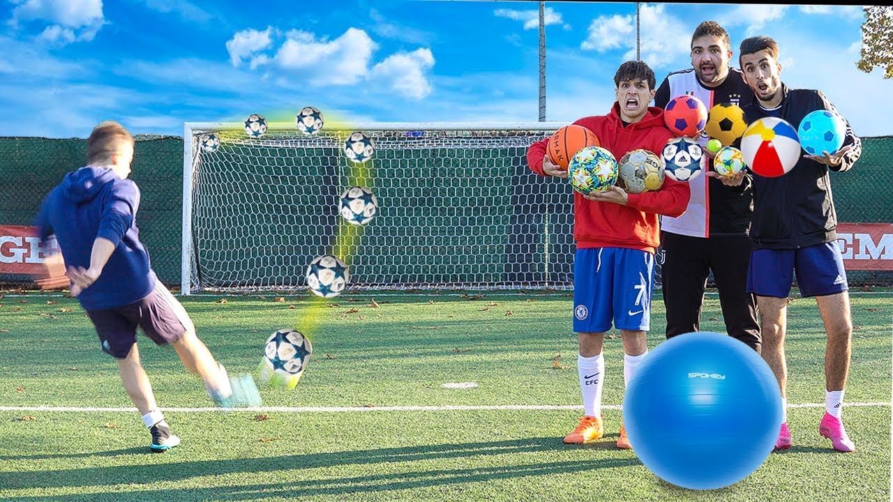 ⚽ MULTI-BALL FOOTBALL CHALLENGE vs SESPO, ENRY LAZZA e TATINO!