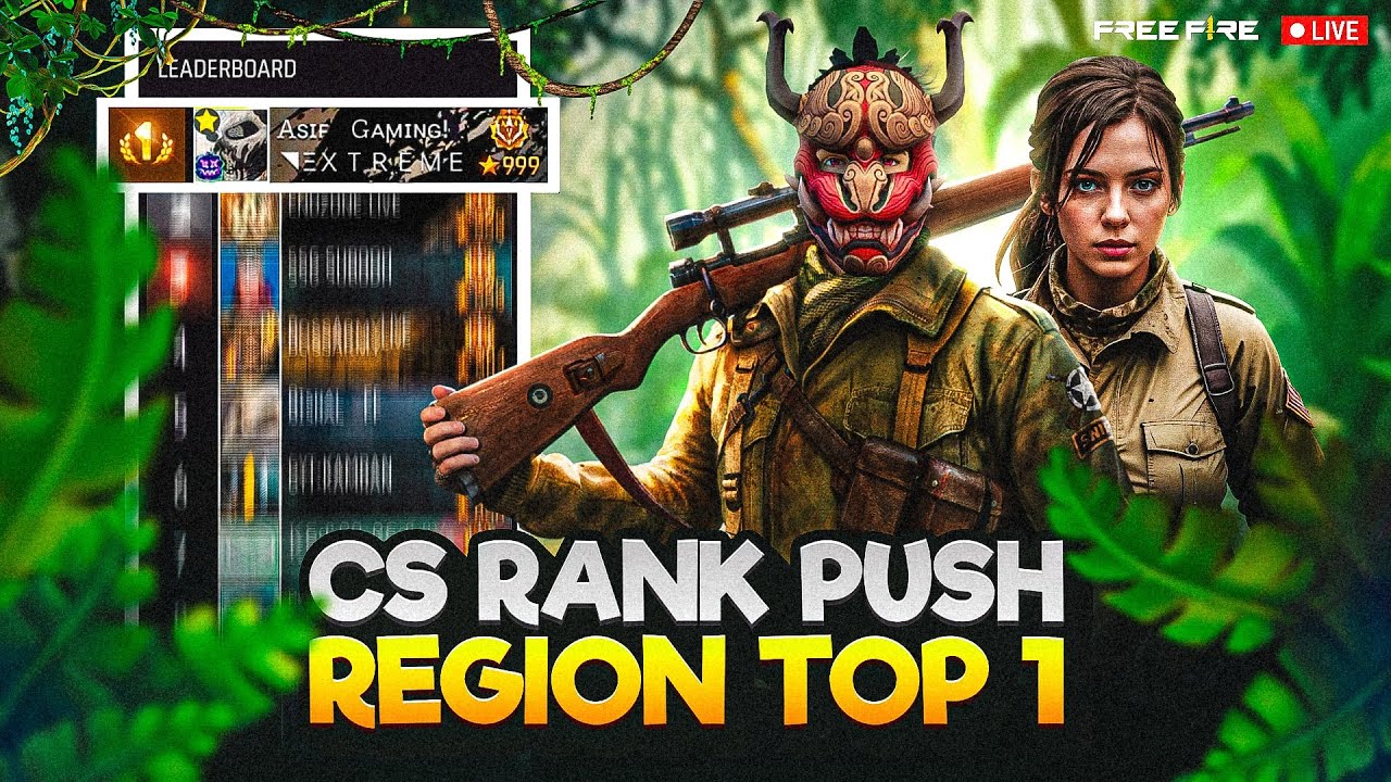 🔴Cs Rank Push To Top 1 GrandMaster In Match Makers And Hackers Lobby 🤩 | Free Fire Live