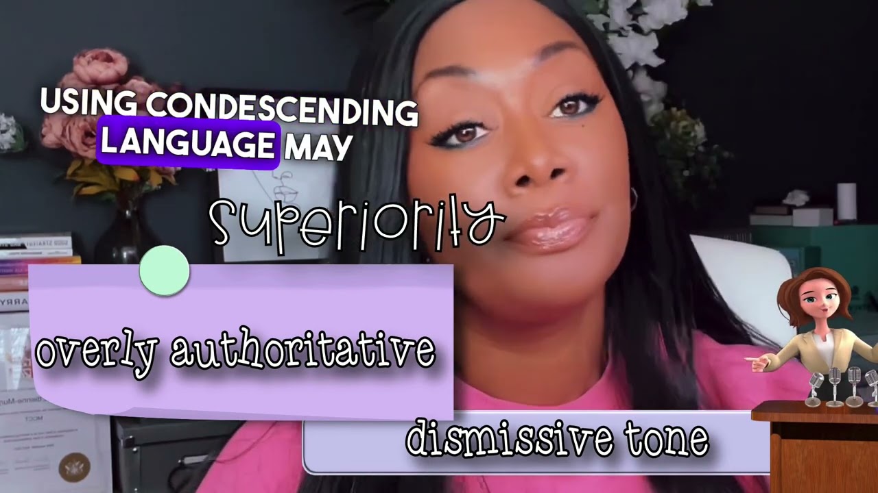 Vocabulary Builder || Condescending || Definitions and Sentence Examples