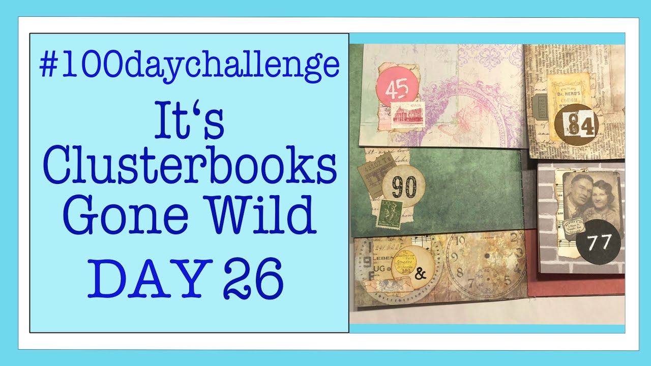 Day 26 - It’s a Cluster-Muck! 🤣 I’m obsessed!! - #100daychallenge #clusterbook