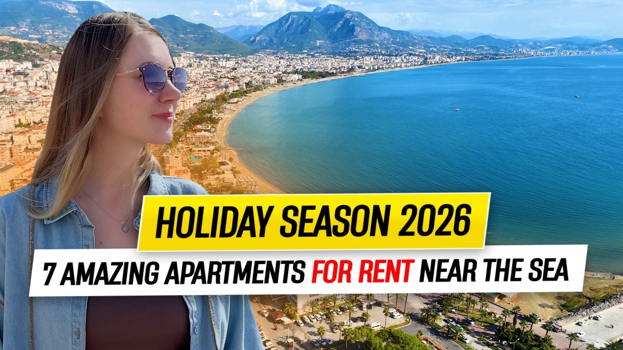 Get Ready for the 2026 Holiday Season! — Apartments in Alanya from €30 per day! // Rent in Turkey