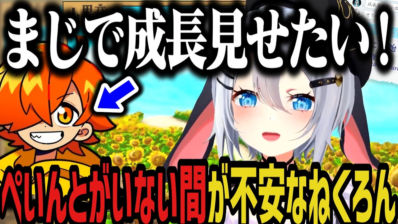 【まとめ】ぺいんとがいない期間が不安なねくろん【NEWTOWN切り抜き】