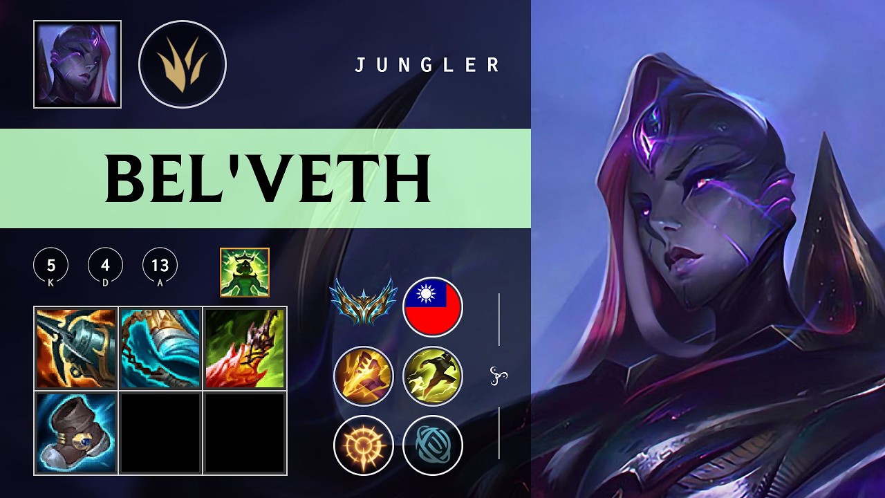 Bel'Veth Jungle vs Hecarim - TW Challenger Patch 26.04