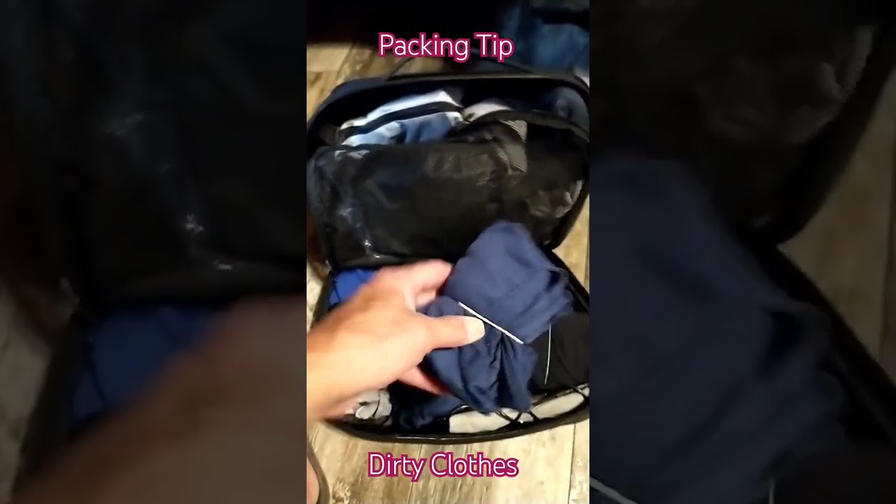 Packing Tip: Separating Dirty Clothes #bmw #milliondollarhighway