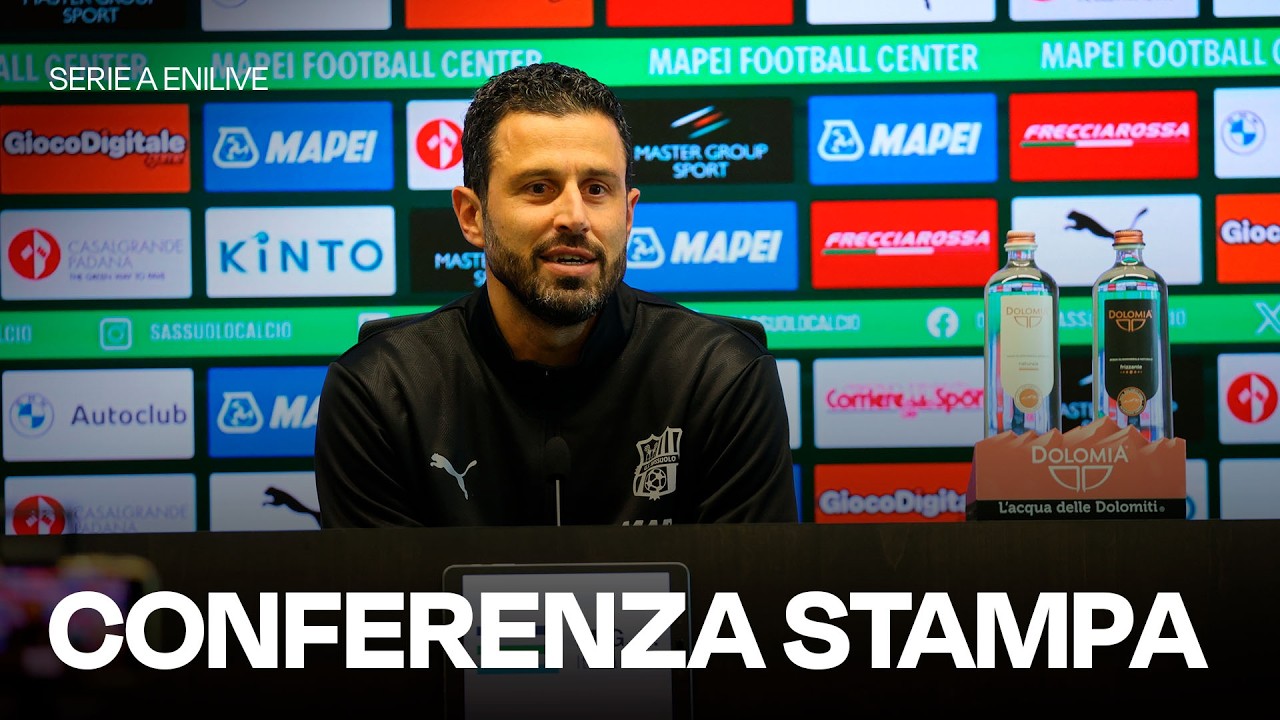 La conferenza stampa di mister Fabio Grosso prima di Udinese-Sassuolo