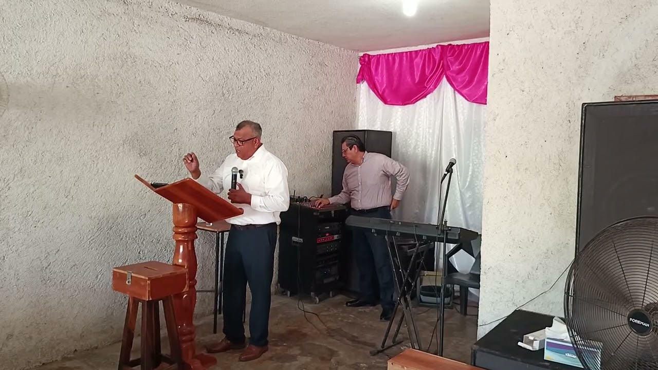 Predicación del hermano Joaquín Barajas pastor de Pasco. 