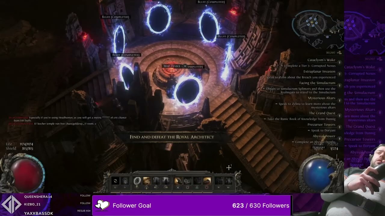 8 FEB 26: Stream 2,137 - [Lich] PATH OF EXILE 2: ENDGAME Stream of Fate of Vaal League (PS5 Pro)