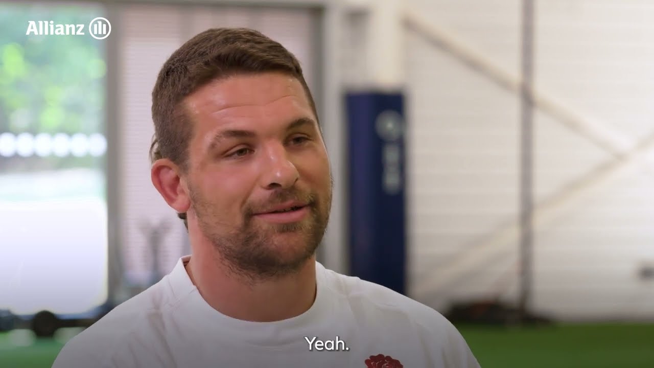 England Rugby's Charlie Ewels interview with Allianz