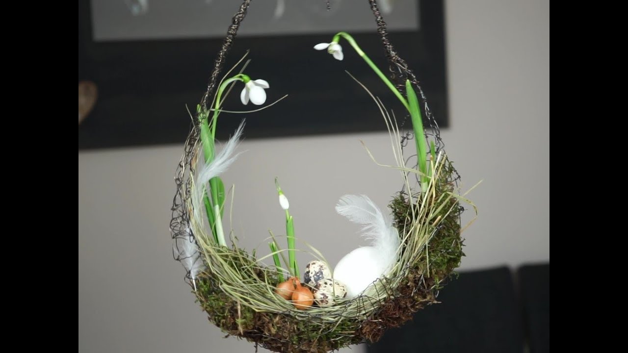Osterdeko 🐇fürs Fenster oder die Tür | Blumen und Dekoration