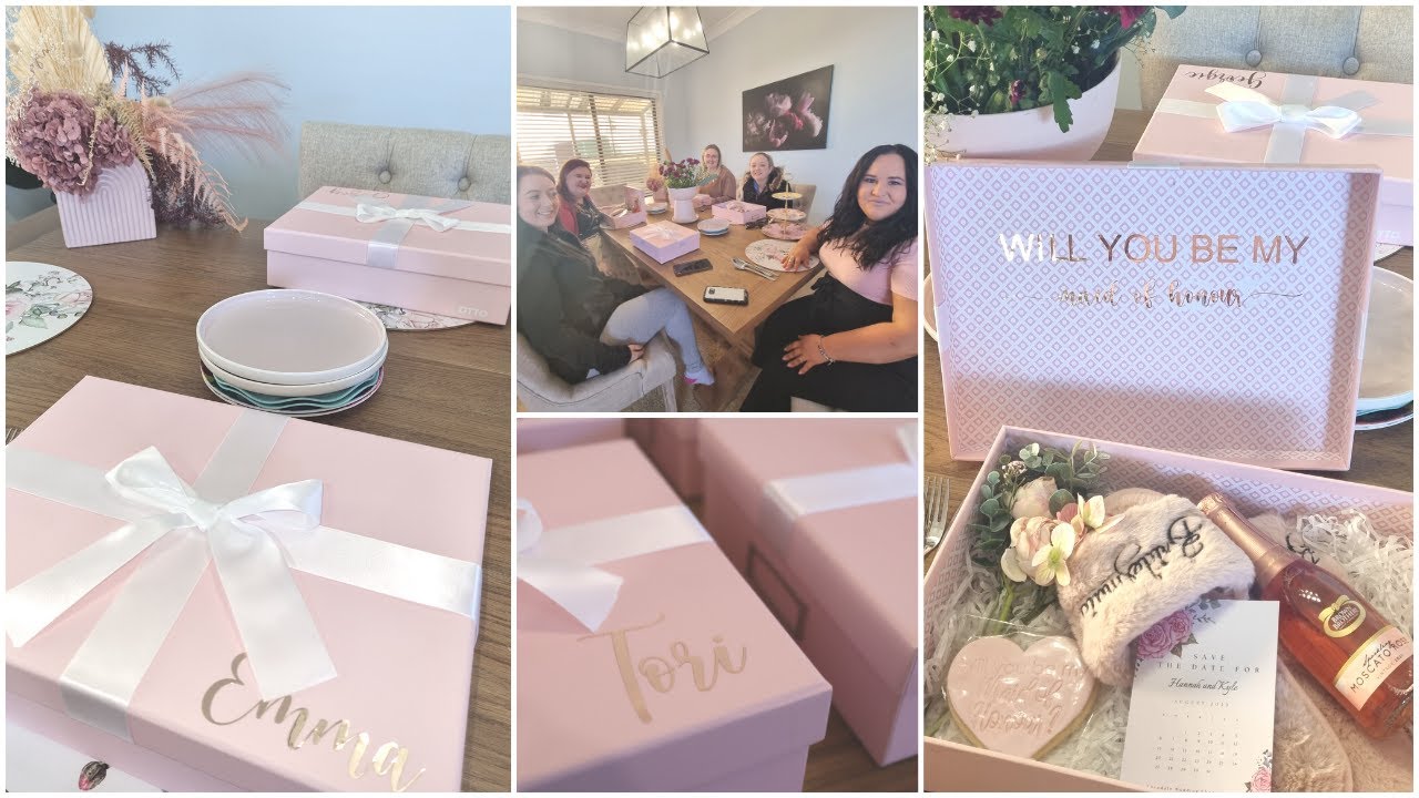 WEDDING SERIES : Surprise bridesmaid proposal brunch 💍💜🥂