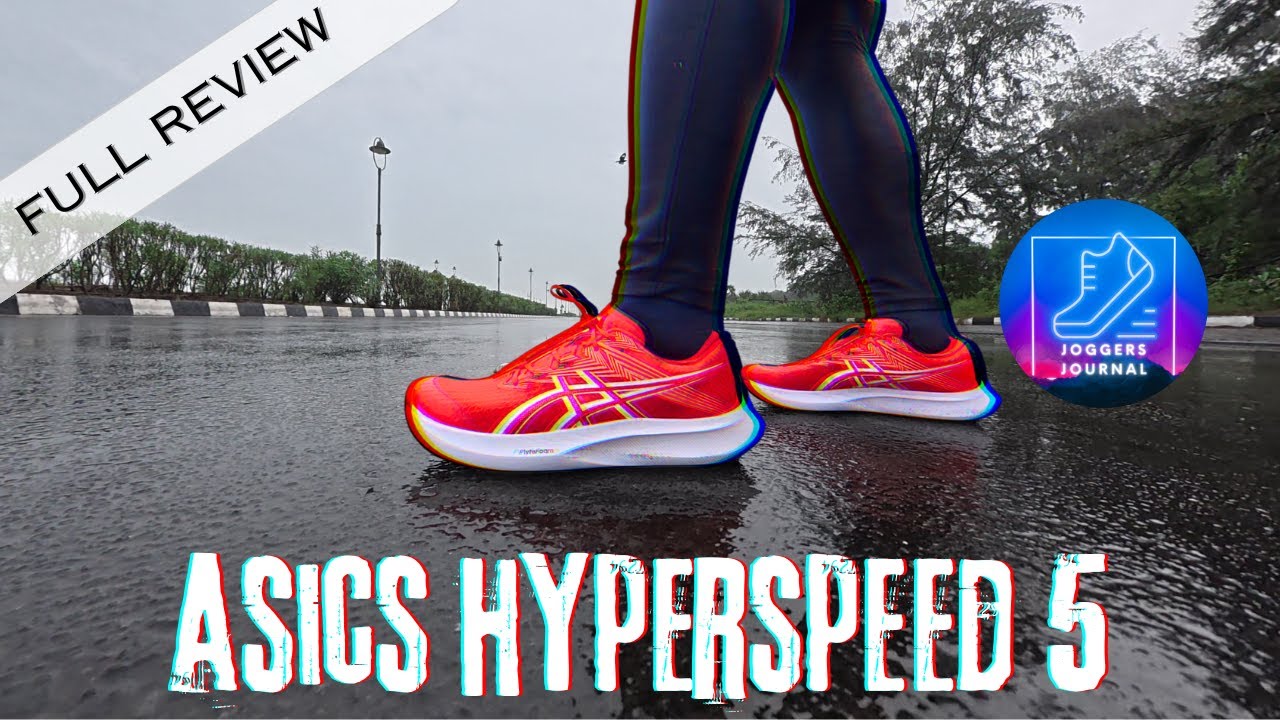 Asics HYPERSPEED 5 Review from an INDIAN Runner's Perspective!! (English)