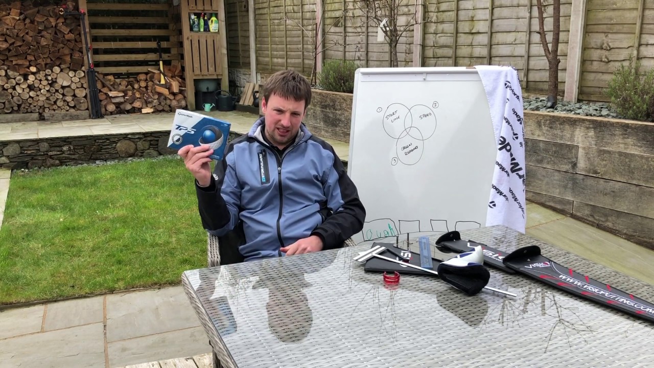 #stayathomegolf - Make your own start line trainer