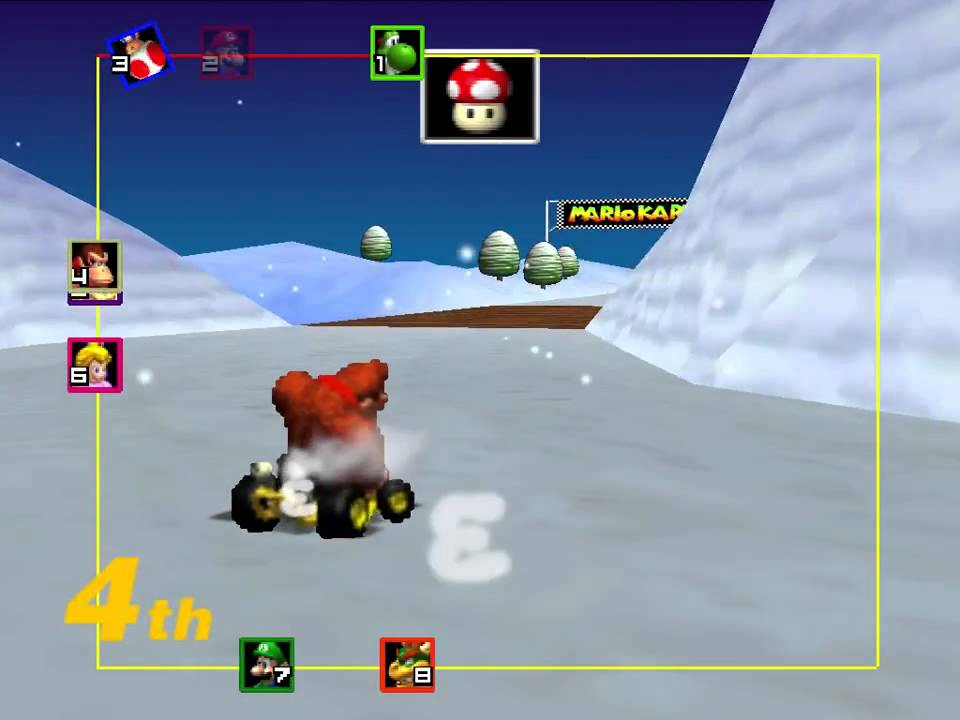Mario Kart 64: Flower Cup 150cc (Donkey Kong)