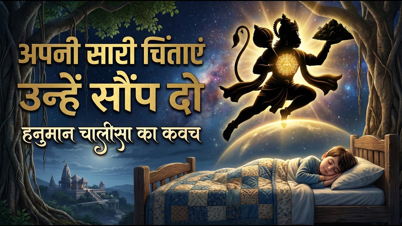 HANUMAN CHALISA for Healing & Strength | हनुमान चालीसा | Powerful Vibration | Slow & Peaceful